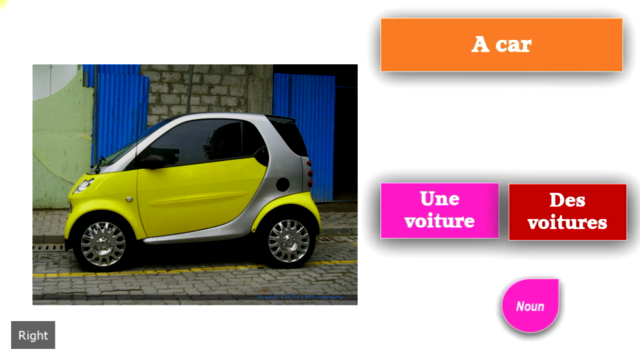 Learn 500 French Words with Flashcards and Make Sentences – Screenshot 2