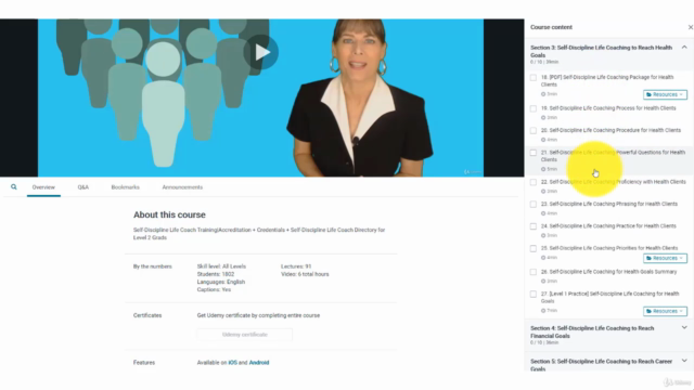 Self Empowerment Life Coach Certification10 Training – Screenshot 3