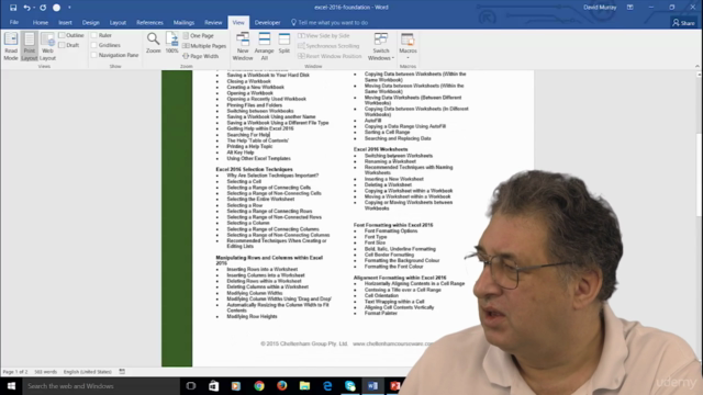 Excel 2016 Foundation Training Course | Video Tutorial – Screenshot 3