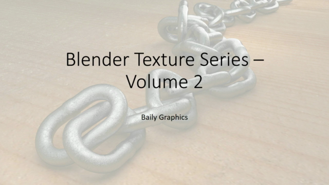 Blender Materials and Texture Series - Volume two – Screenshot 1
