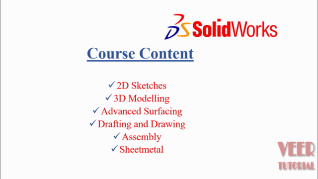 Solidworks 2016 : Ultimate 3D/2D Modelling Course – Screenshot 1