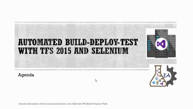 Build+Deploy+Test with TFS 2015 and Selenium – Screenshot 1