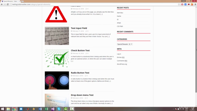Selenium WebDriver with C# for Beginners + Live Testing Site – Screenshot 4