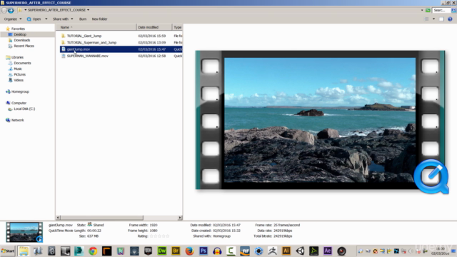 Create a Super Hero Special Effect in Adobe After Effects – Screenshot 1
