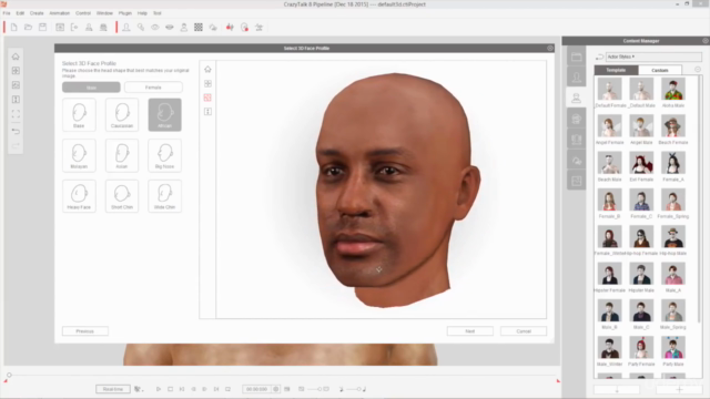 Create Instant Facial Animations & 3D Heads - Screenshot_01