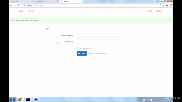 Laravel for Beginners: Make Blog in Laravel 5.2 – Screenshot 4