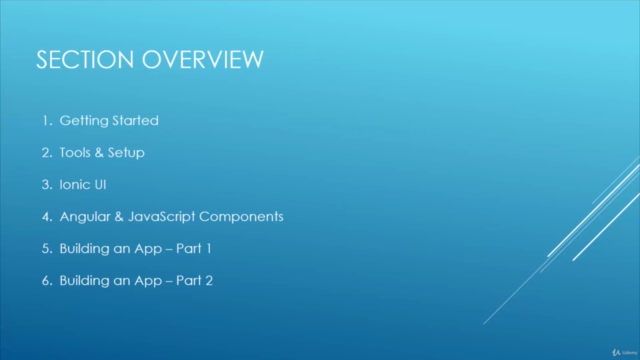 Learn Mobile App Development with Ionic Framework – Screenshot 3