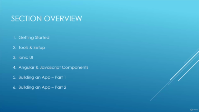 Learn Mobile App Development with Ionic Framework – Screenshot 4