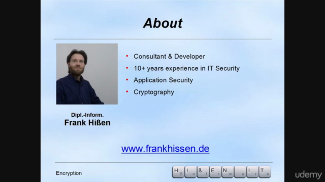 Introduction to Encryption - Terminology and Technology – Screenshot 1