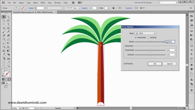 Most Wanted Flat Design Techniques #1: Desert Island – Screenshot 2