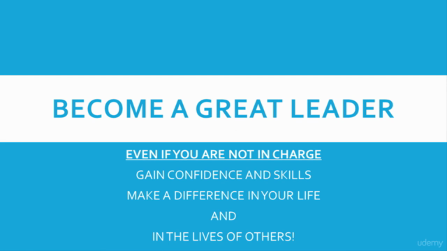 Leadership: Leading When You Are Not In Charge! – Screenshot 2