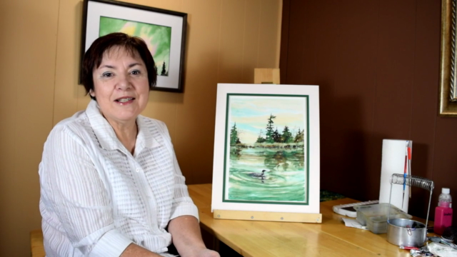 Canadian Reflections in Watercolour for Beginners – Screenshot 3