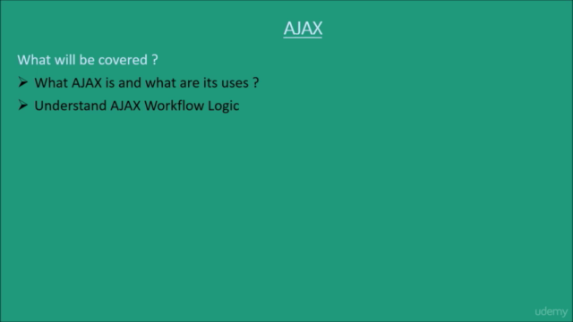 AJAX using Javascript and JQuery + 2 Projects – Screenshot 3