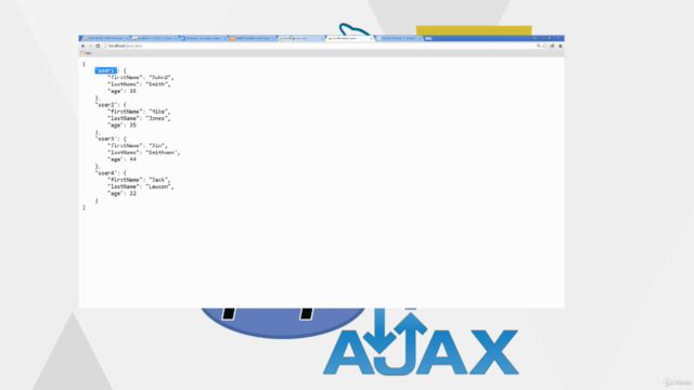 JSON AJAX data transfer to MySQL database using PHP - Screenshot_03