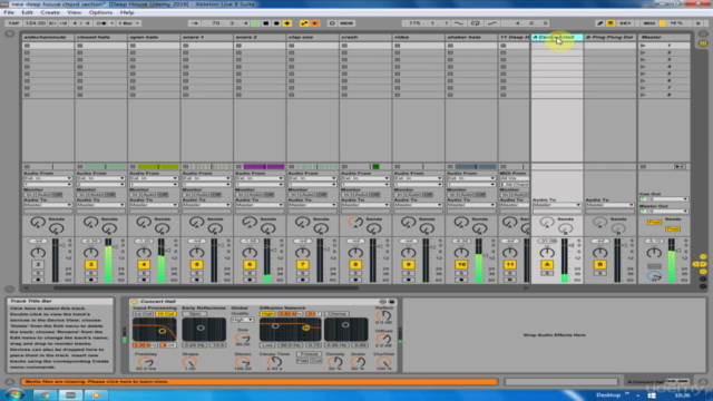 How to produce a Modern Deep Garage House track in Ableton – Screenshot 1