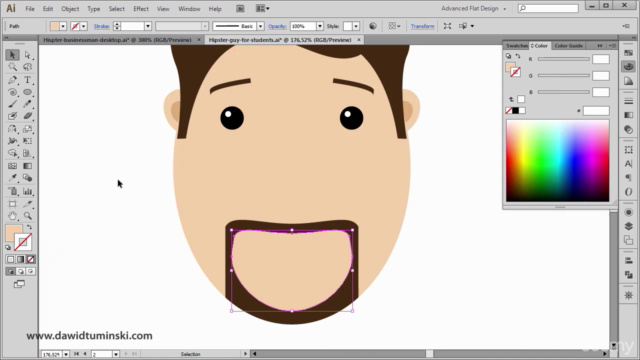 Most Wanted Flat Design Techniques in Adobe Illustrator – Screenshot 3