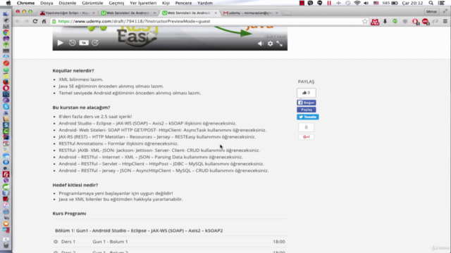 SOAP ve RESTful Web Servisleri ile Android Programlama – Screenshot 2