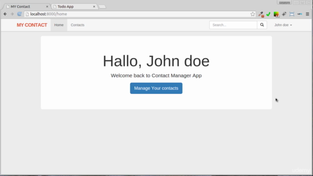 Build Ajax Web Apps with Laravel 5.2, Bootstrap and jQuery - Screenshot_01