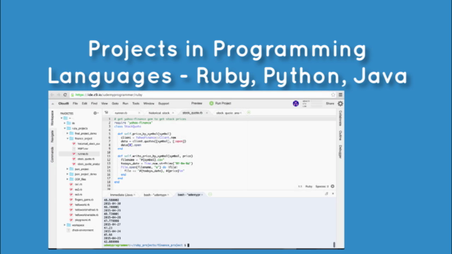 Master Ruby, Python and Java – Screenshot 3