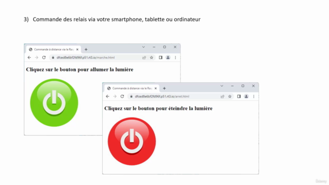 Commander sa maison à distance avec un Raspberry Pi – Screenshot 4