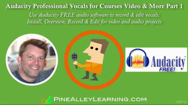 Audacity Professional Vocals for Courses Video & More Part 1 – Screenshot 1