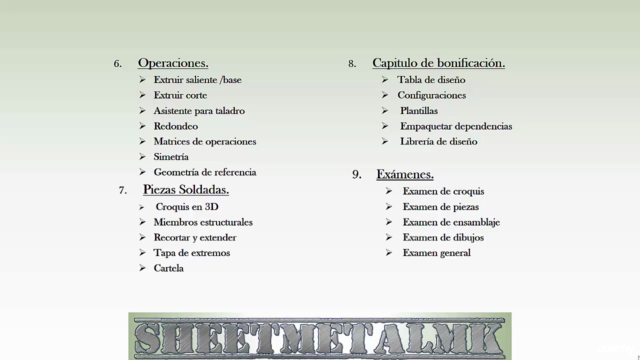 Curso De Chapa Metalica En SolidWorks. – Screenshot 3