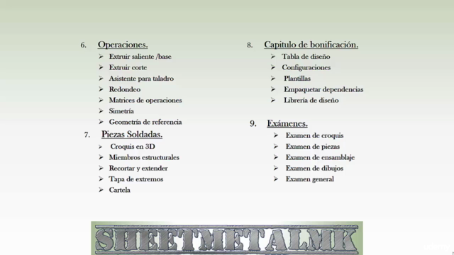 Curso De Chapa Metalica En SolidWorks. – Screenshot 4