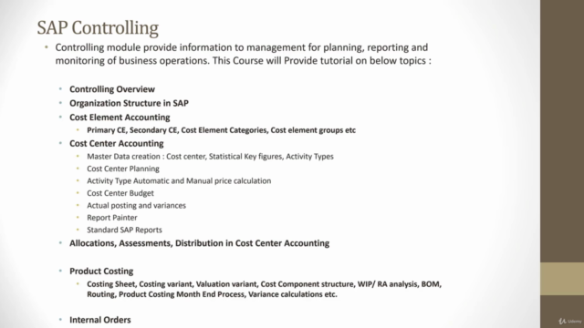 SAP Finance and Controlling – Screenshot 4