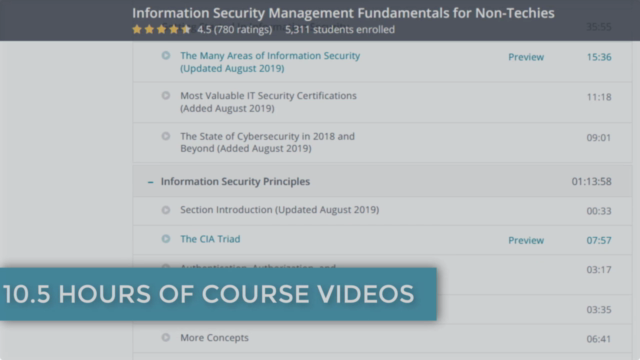 Information Security Management Fundamentals for Non-Techies – Screenshot 1