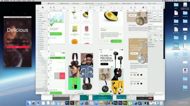 Mobile App Design In Sketch 3 with Swift بالعربي – Screenshot 4