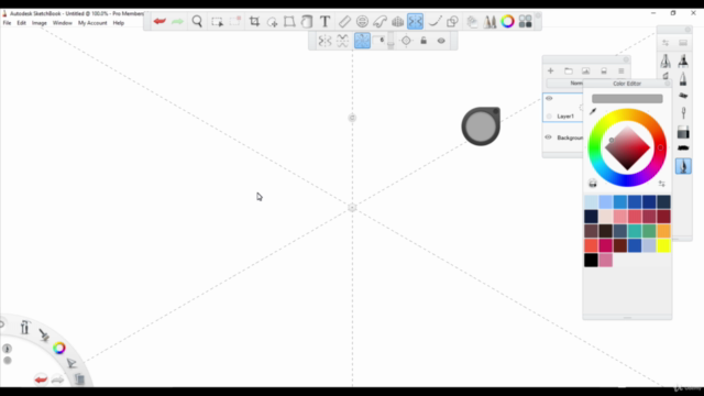 Sketchbook Pro for Beginners on PC Mac and iPad Pro – Screenshot 2