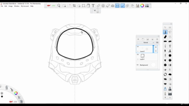 Sketchbook Pro for Beginners on PC Mac and iPad Pro – Screenshot 3