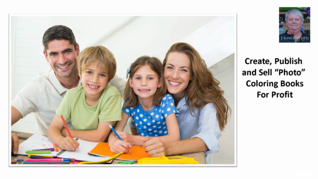 Create, Publish and Market "Photo" Coloring Books Online – Screenshot 1