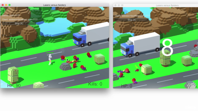 Unity Multiplayer UNET Build Online Shooter . Code included – Screenshot 4