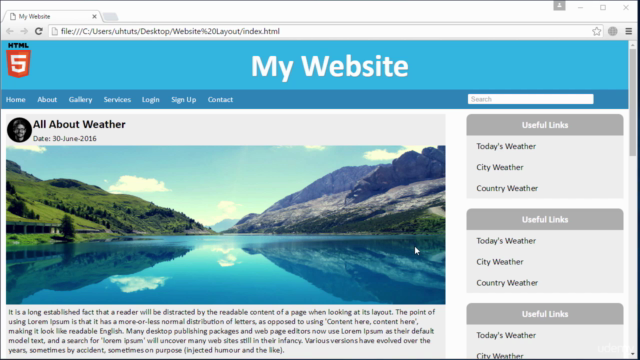 Create Website from scratch in Urdu & Hindi – Screenshot 1