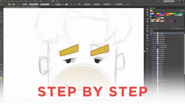 Character Design For Animation in Illustrator – Screenshot 2