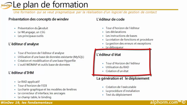 Windev 19 de A à Z | Guide Complet – Screenshot 3