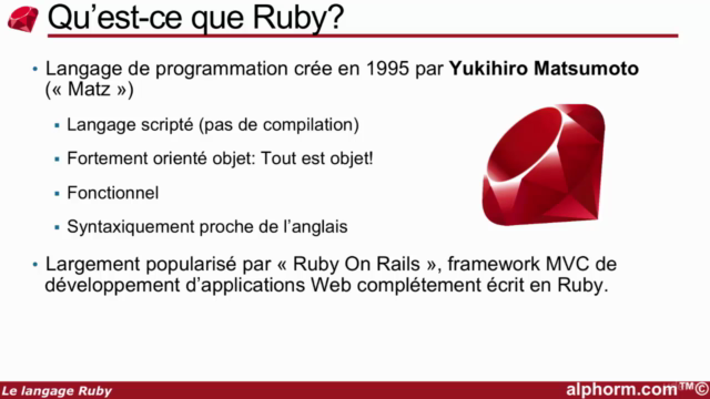Le langage Ruby de A à Z | Guide Complet – Screenshot 1