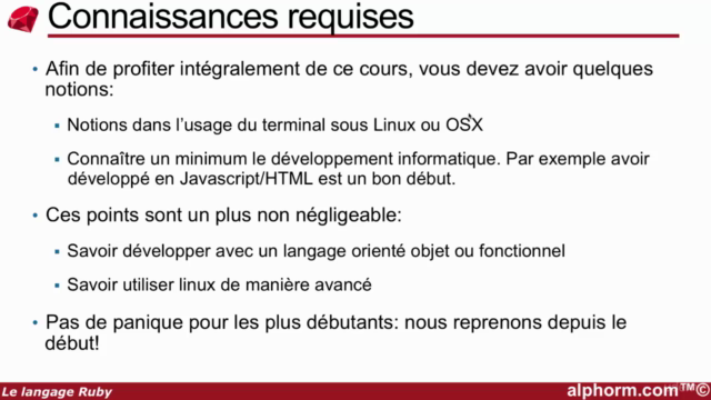 Le langage Ruby de A à Z | Guide Complet – Screenshot 4