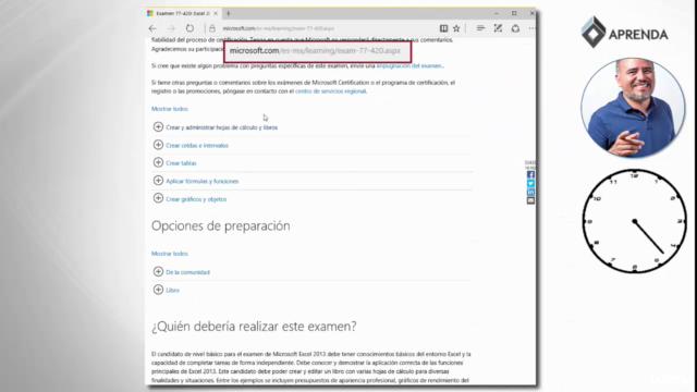 Microsoft Excel: Curso para la Certificación Oficial 77-420 – Screenshot 2