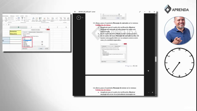 Microsoft Excel: Curso para la Certificación Oficial 77-420 – Screenshot 3