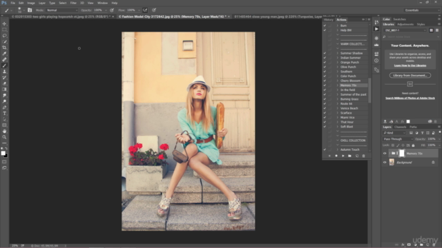 Photoshop CC Actions Course - Over 100 Actions Included! – Screenshot 4