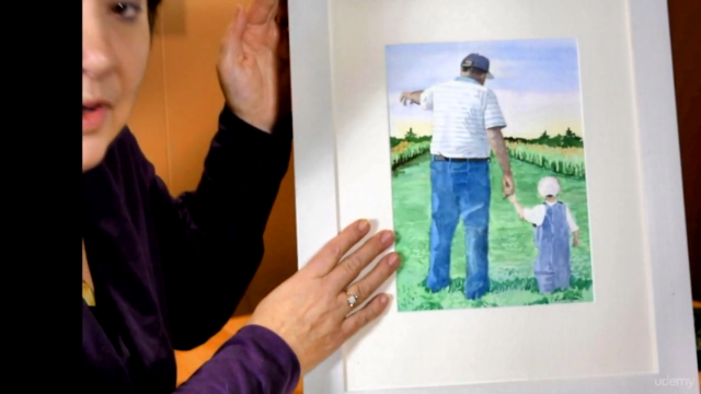 Proud Grandpa Watercolour Painting for Everyone – Screenshot 2
