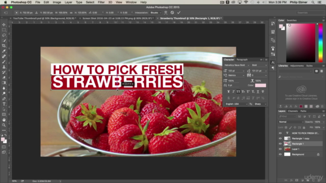 Photoshop for Entrepreneurs - Design 11 Practical Projects – Screenshot 3