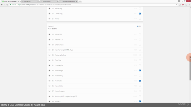 HTML & CSS Ultimate Course - Build 10 Websites – Screenshot 1
