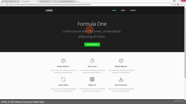HTML & CSS Ultimate Course - Build 10 Websites – Screenshot 3