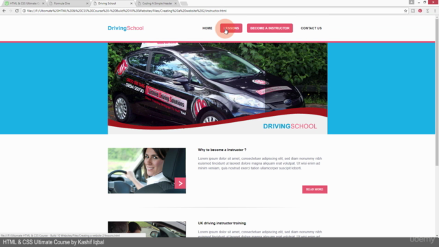 HTML & CSS Ultimate Course - Build 10 Websites – Screenshot 4