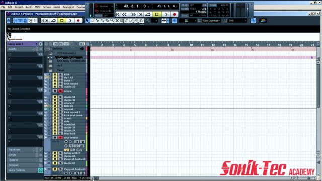 Psychedelic Music production workshop with Cubase – Screenshot 3