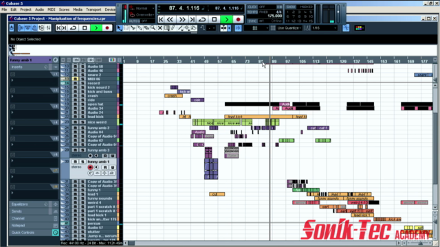 Psychedelic Music production workshop with Cubase – Screenshot 4