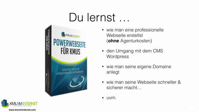 Professionelle Geschäftswebseite erstellen mit WordPress – Screenshot 2